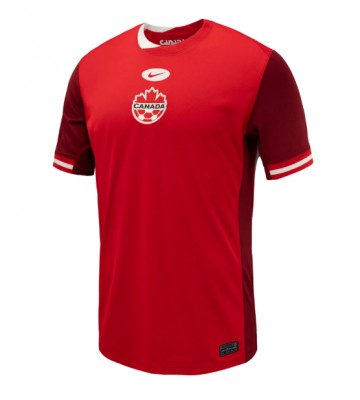 Canada Replica Home Stadium Shirt Copa America 2024 Short Sleeve